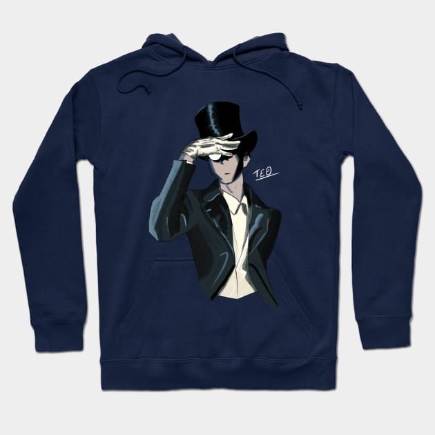 Arséne Lupin. Hoodie by Eternal Oak Store's